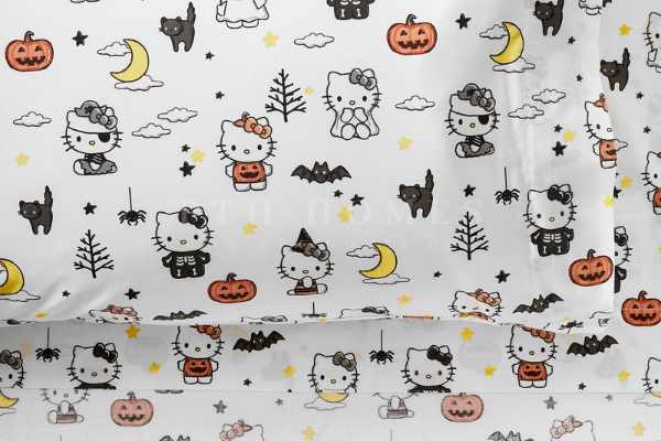Hello Kitty (Glow In The Dark) - Fitted Sheet