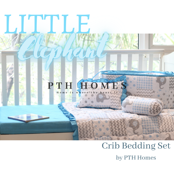 Little Elephant - Crib Bedding Set