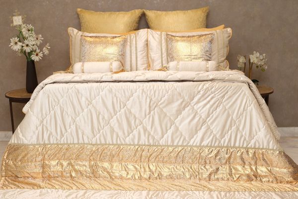 Luxury Gold - Velvet Bridal Bedding