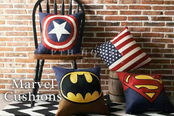Marvel - Embriodered Cushion Covers