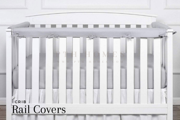 Crib rail cushions sales