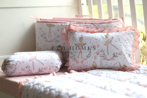 The Pink Ballet - Crib Bedding Set