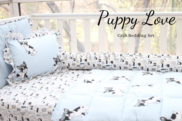 Puppy Love - Crib Bedding Set