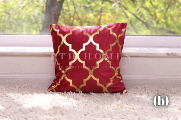 Throw Cushions - Red