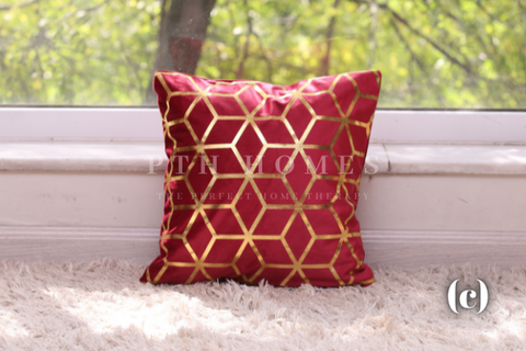 Throw Cushions - Red