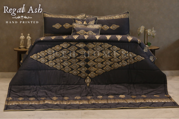 Regal Ash - Block Printed