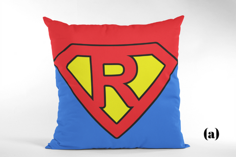 Super Hero - Customized Name Cushions