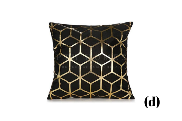 Throw Cushions - Black