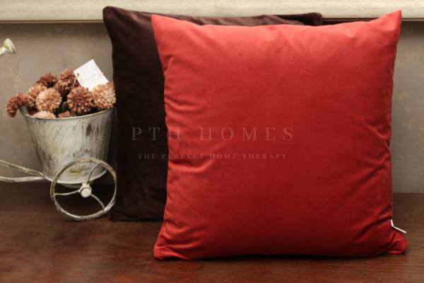 Solid Colored - Velvet Cushion Covers